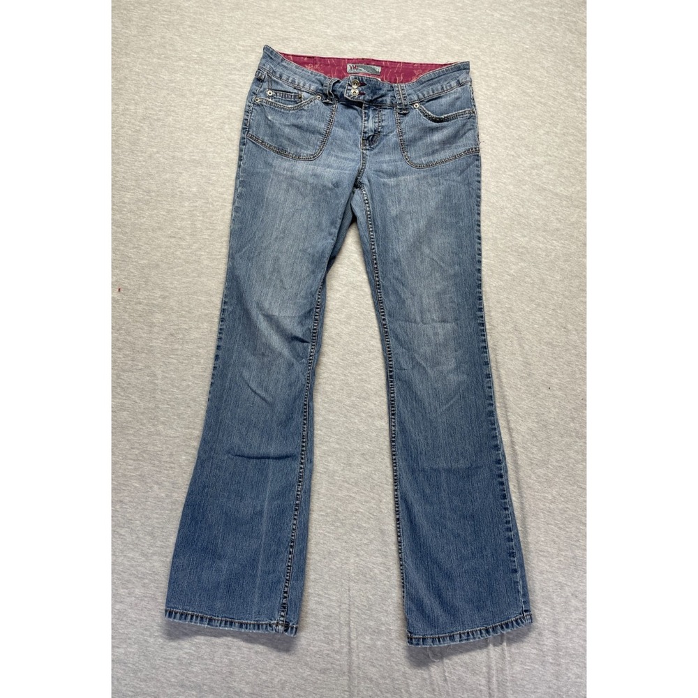 VTG YMI From City of Angels Jeans Womens 11 Blue Denim Bootcut Leg Streetwear